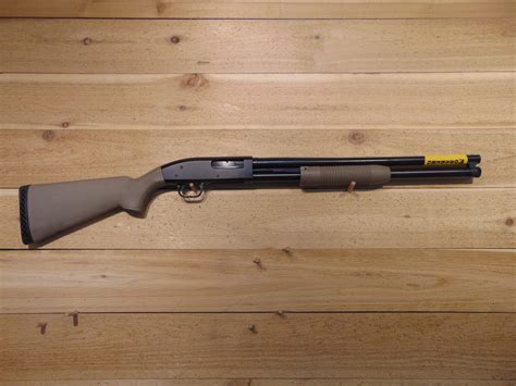 Factory Maverick 88s feature a black, synthetic only stock and forearm, cylinder bore (although interchangeable chokes are available on some hunting models), and cross-bolt safety. . Mossberg maverick 88 security 203939 barrel